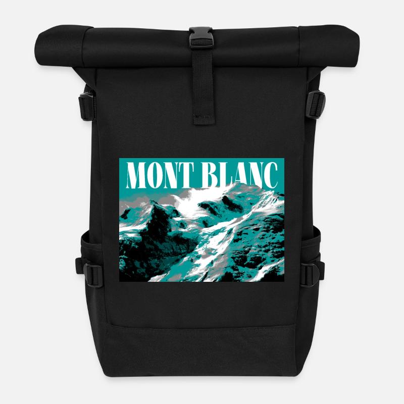 Mont Blanc - Rolltop Rucksack - Schwarz