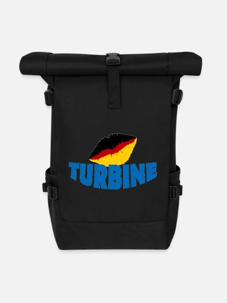 TURBINE - Rolltop Rucksack - Schwarz