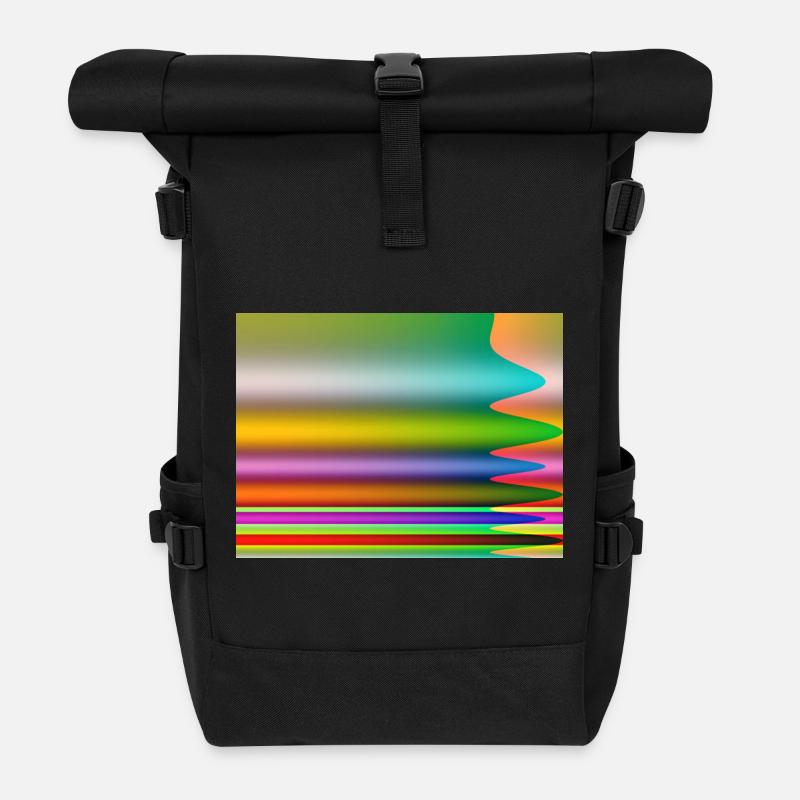 Ursprung von Thulcca - Rolltop Rucksack - Schwarz
