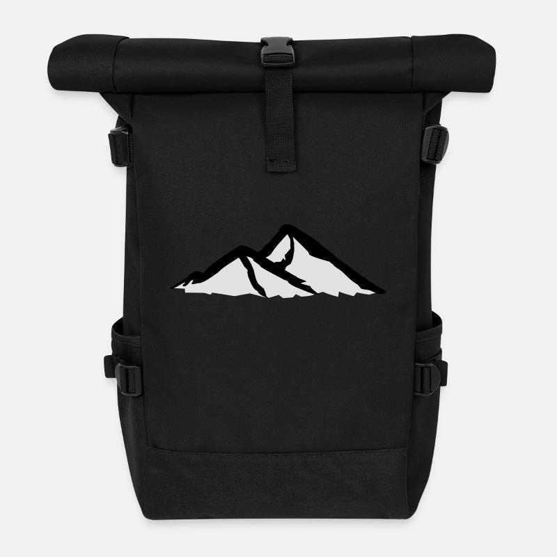 berg_2c - Sac à dos roll top - noir