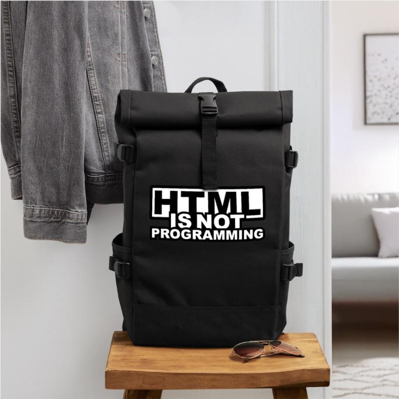 HTML est pas la programmation Sac à dos roll top