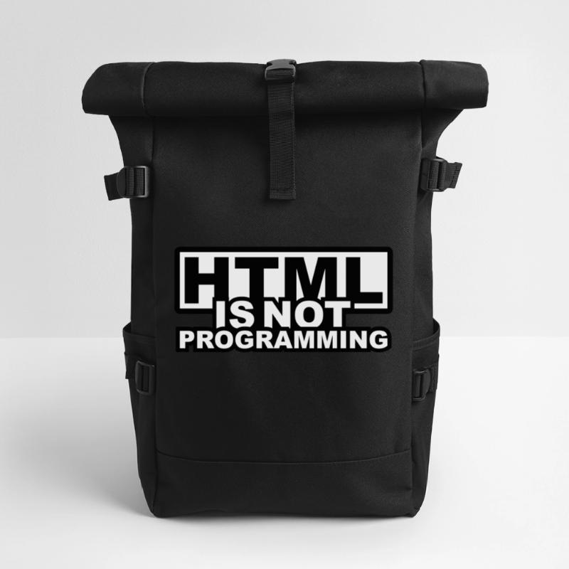 HTML est pas la programmation Sac à dos roll top