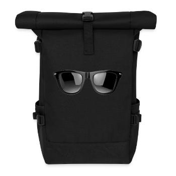 Lunettes de soleil - Sac à dos roll top - noir - Devant