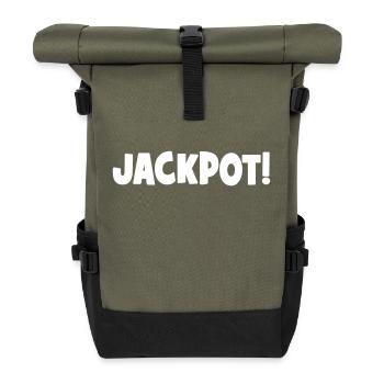 gros lot - Sac à dos roll top - olive/noir - Devant