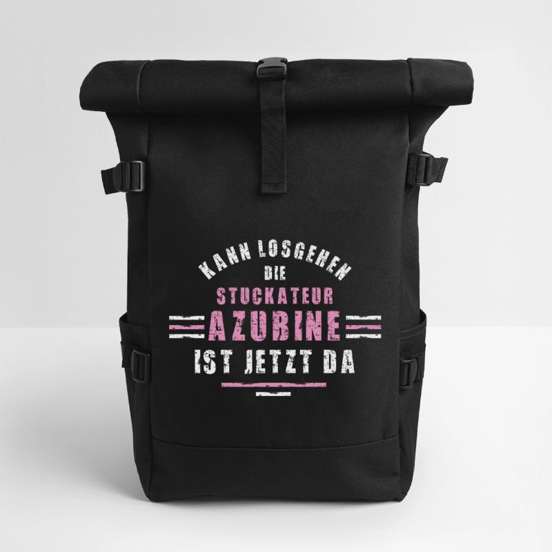 Plasterer apprentice training apprenticeship plasterer Roll Top Backpack