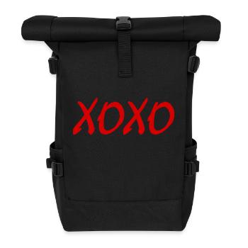 Xoxo - Sac à dos roll top - noir - Devant