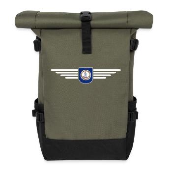 Virginia Fan Shirt – American Spirit - Roll Top Backpack - olive/black - Front