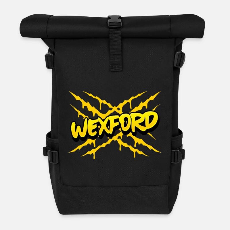 Grafschaft Wexford, Irland - Rolltop Rucksack - Schwarz