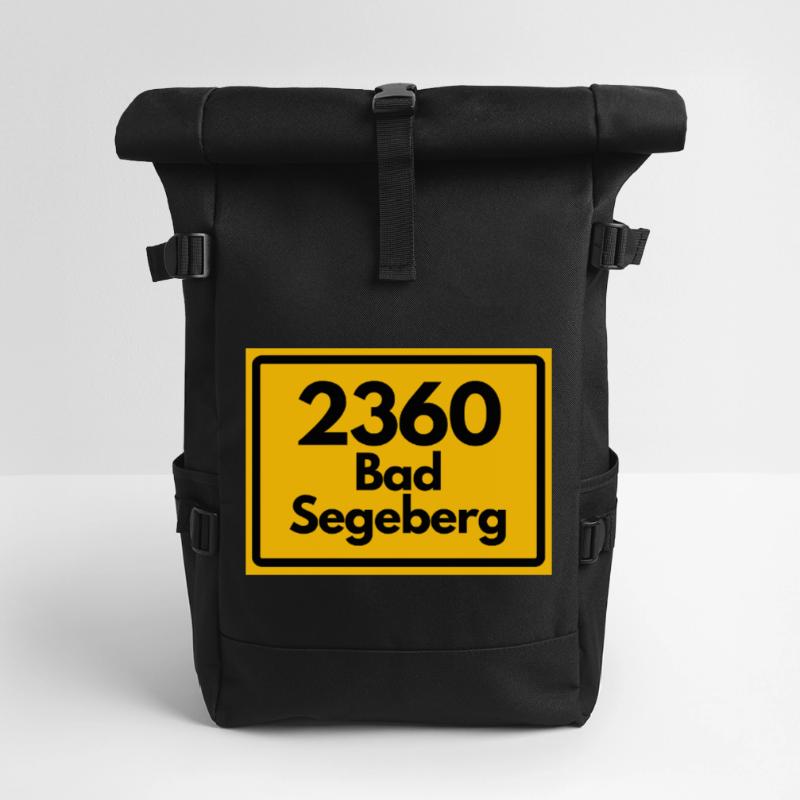 OLD POSTCODE POSTCODE RETRO 2360 BAD SEGEBERG Roll Top Backpack