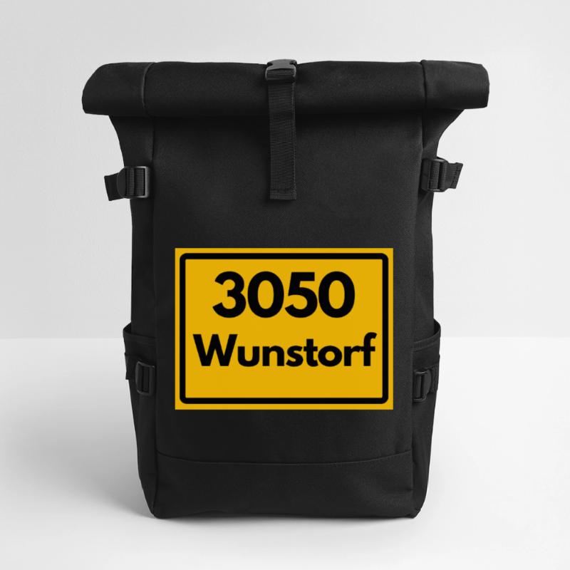 OLD POSTCODE POSTCODE RETRO 3050 WUNSTORF Roll Top Backpack