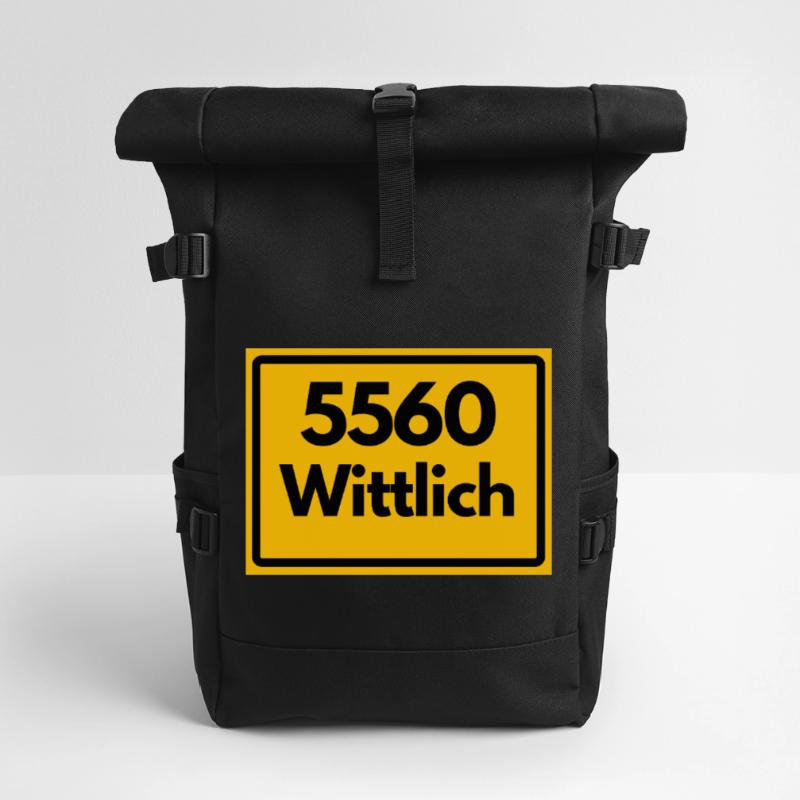 OLD POSTCODE POSTCODE RETRO 5560 WITTLICH Roll Top Backpack