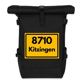 ANCIEN CODE POSTAL 8710 KITZINGEN HEIMATSTOLZ - Sac à dos roll top - noir - Devant