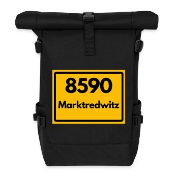 ANCIEN CODE POSTAL 8590 MARKTREDWITZ HEIMAT - Sac à dos roll top - noir - Devant