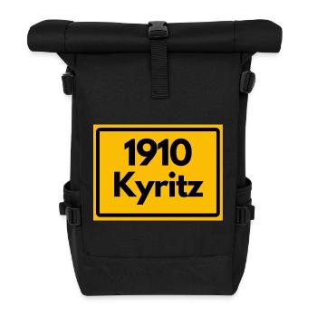 ANCIEN CODE POSTAL RÉTRO 1910 KYRITZ HEIMAT - Sac à dos roll top - noir - Devant