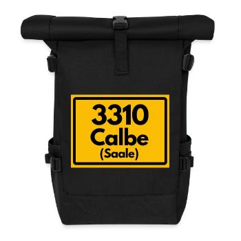 ANCIEN CODE POSTAL 3310 CALBE SAALE HEIMATSTOLZ - Sac à dos roll top - noir - Devant