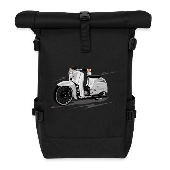Simson Schwalbe KR51 Roller - Rolltop Rucksack - Schwarz - Vorne