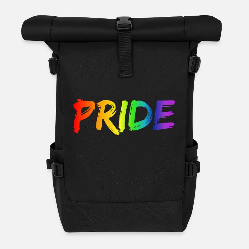 Pride, Lgbt gay pride - Rolltop Rucksack - Schwarz