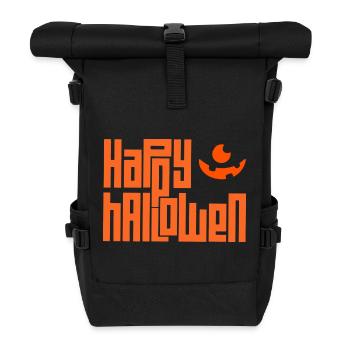 Happy Halloween - Roll Top Backpack - black - Front