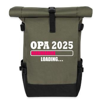 Opa 2025 - Rolltop Rucksack - Olive/Schwarz - Vorne