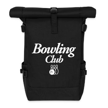 Bowling Club - Roll Top Backpack - black - Front