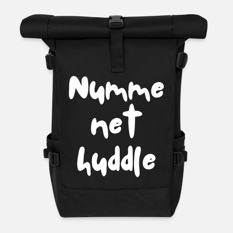 Numme net Huddle - Rolltop Rucksack - Schwarz