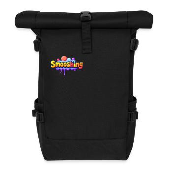 voller Blasen - Rolltop Rucksack - Schwarz - Vorne