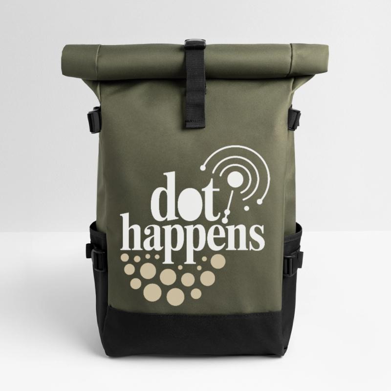 Dot Happens Morse Code Fun Sac à dos roll top