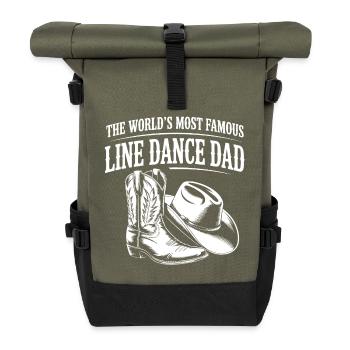 Boot Western Dad Dance en Ligne - Sac à dos roll top - olive/noir - Devant