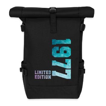1977 Limited Edition 49 Years Anniversary - Roll Top Backpack - black - Front