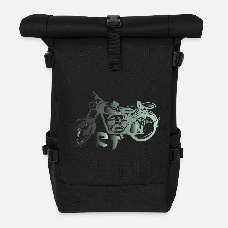 MZ RT - Rolltop Rucksack - Schwarz