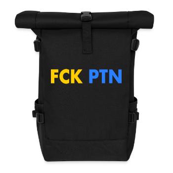 Fck ptn - Rolltop Rucksack - Schwarz - Vorne