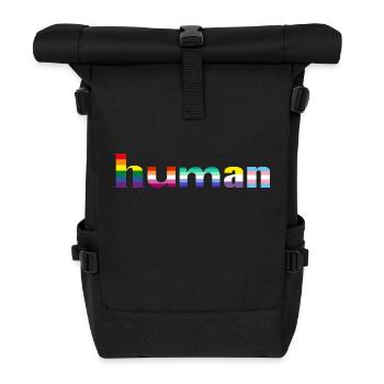 Unity in Diversity - Rolltop Rucksack - Schwarz - Vorne