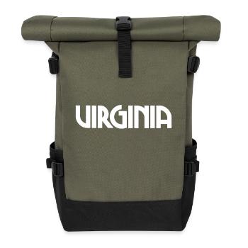 Virginie - Richmond - États-Unis États-Unis - Sac à dos roll top - olive/noir - Devant