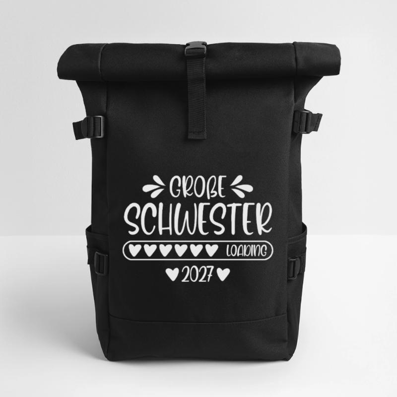 Große Schwester 2027 loading Rolltop Rucksack