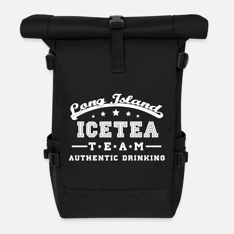 long island icetea team - Rolltop Rucksack - Schwarz