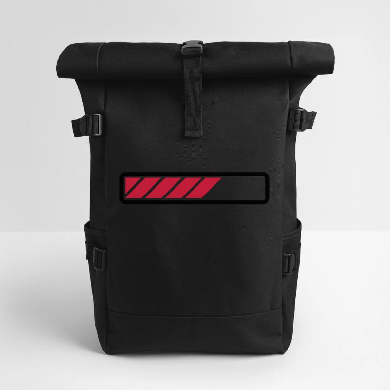 Loading bar Roll Top Backpack