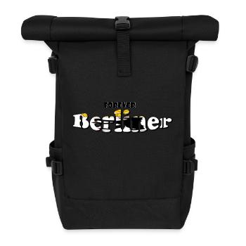 Forever Berliner - Roll Top Backpack - black - Front