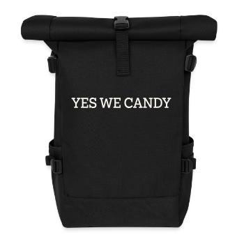 , NOUS BONBONS - Sac à dos roll top - noir - Devant