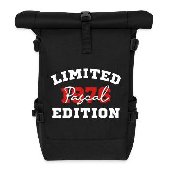 Limitierte Ausgabe Pascal 1976 - Rolltop Rucksack - Schwarz - Vorne