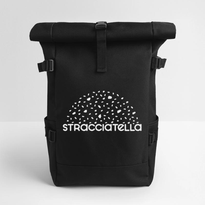 Stracciatella - Customizable Roll Top Backpack