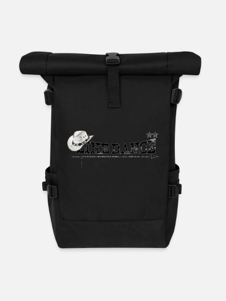 linedance - Rolltop Rucksack - Schwarz