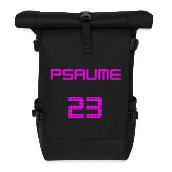 Digital Design Digital PSALM 23 - Roll Top Backpack - black - Front