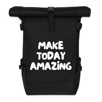 Rendez aujourd’hui incroyable - Sac à dos roll top - noir - Devant