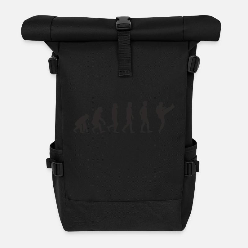 Evolution Karate - Sac à dos roll top - noir
