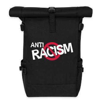Anti Racism - Anti Racism Shirt - Roll Top Backpack - black - Front