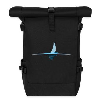 segler - Rolltop Rucksack - Schwarz - Vorne
