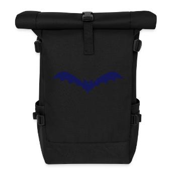bat II 1c - Sac à dos roll top - noir - Devant