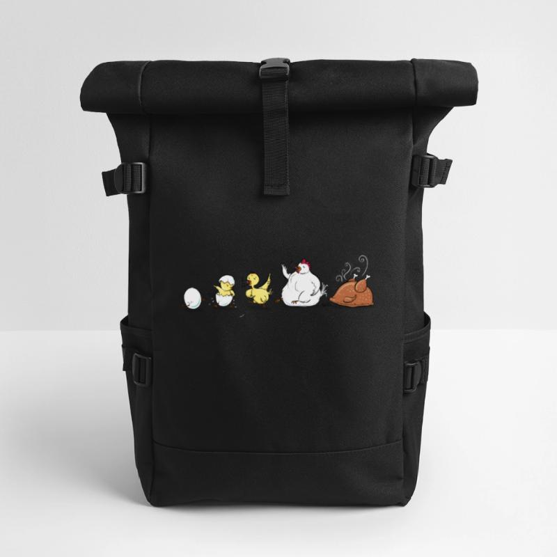 Évolution du poulet Sac à dos roll top