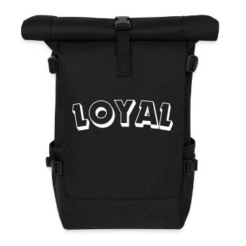Loyal Loyalty - Roll Top Backpack - black - Front