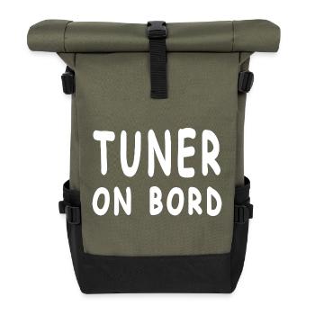 Tuner - Rolltop Rucksack - Olive/Schwarz - Vorne